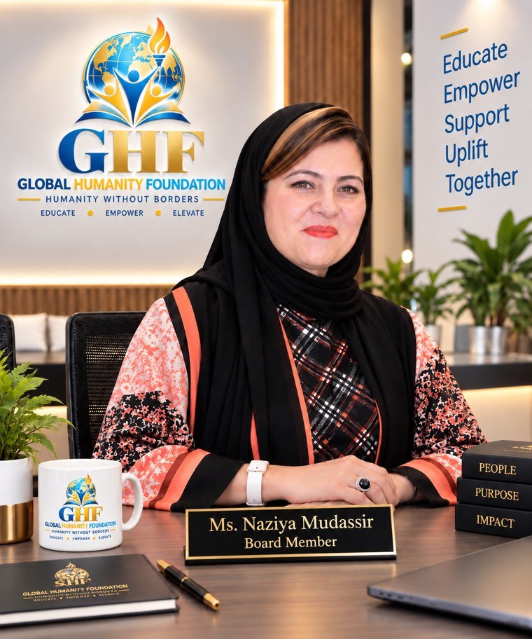 Ms. Naziya Mudassir, Board Member